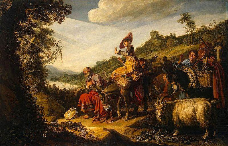 LASTMAN, Pieter Pietersz. Abraham s Journey to Canaan china oil painting image
